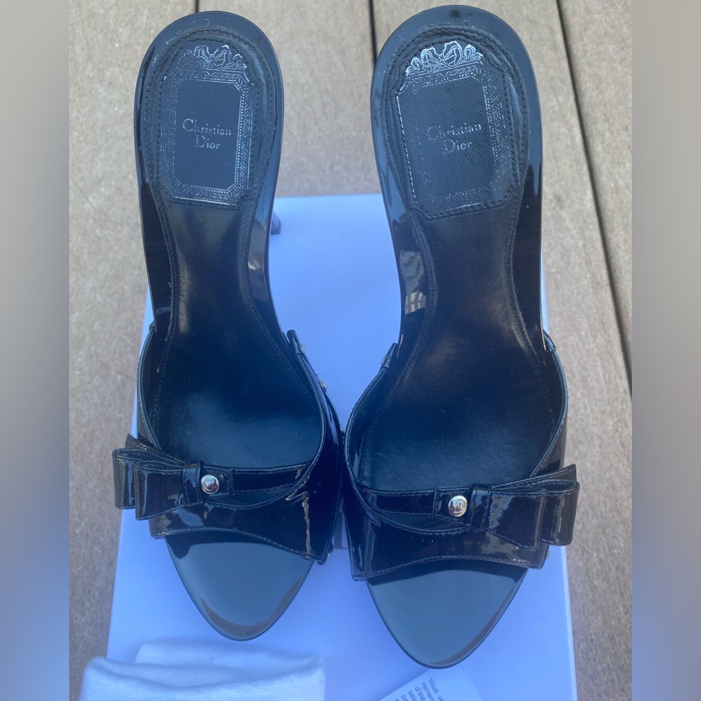 Dior City Clog 10CM  900 Noir Sandal ❤️🎉 - Picture 3 of 13